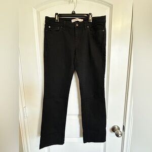 RED Valentino Black Straight Leg Jeans